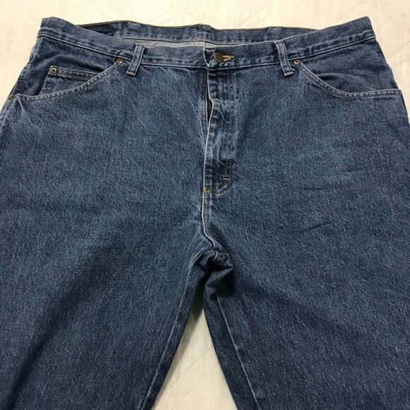 Wrangler‎ regular fit blue jeans 40X32 - Picture 2 of 5
